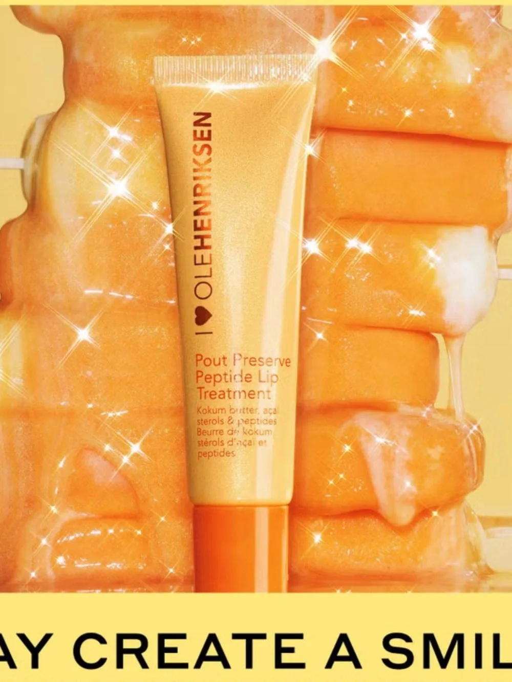 ⚡️🖤Citrus Sunshine Glimmer Olehenriksen Pout Peptide Lip Treatment